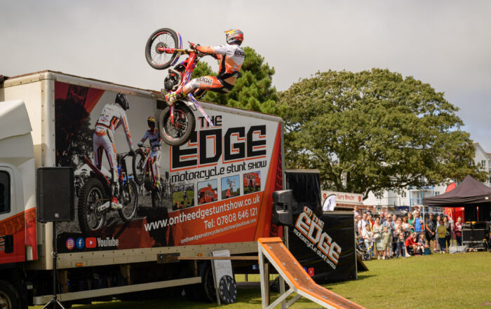 On the Edge Motorycycle Stunt Show will be attending the 2025 BVAC Classic